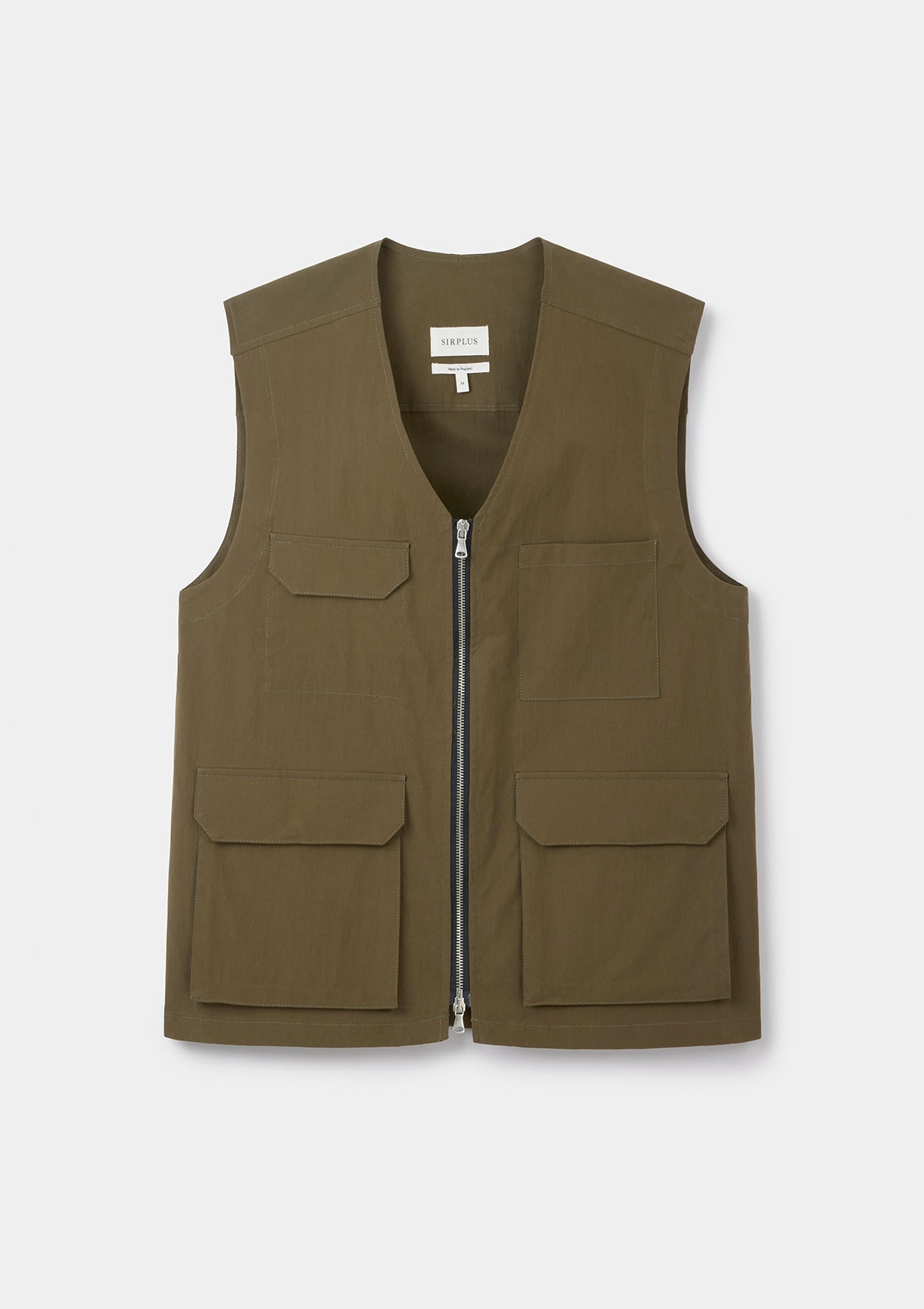 Olive Utility Gilet, Gilet - SIRPLUS