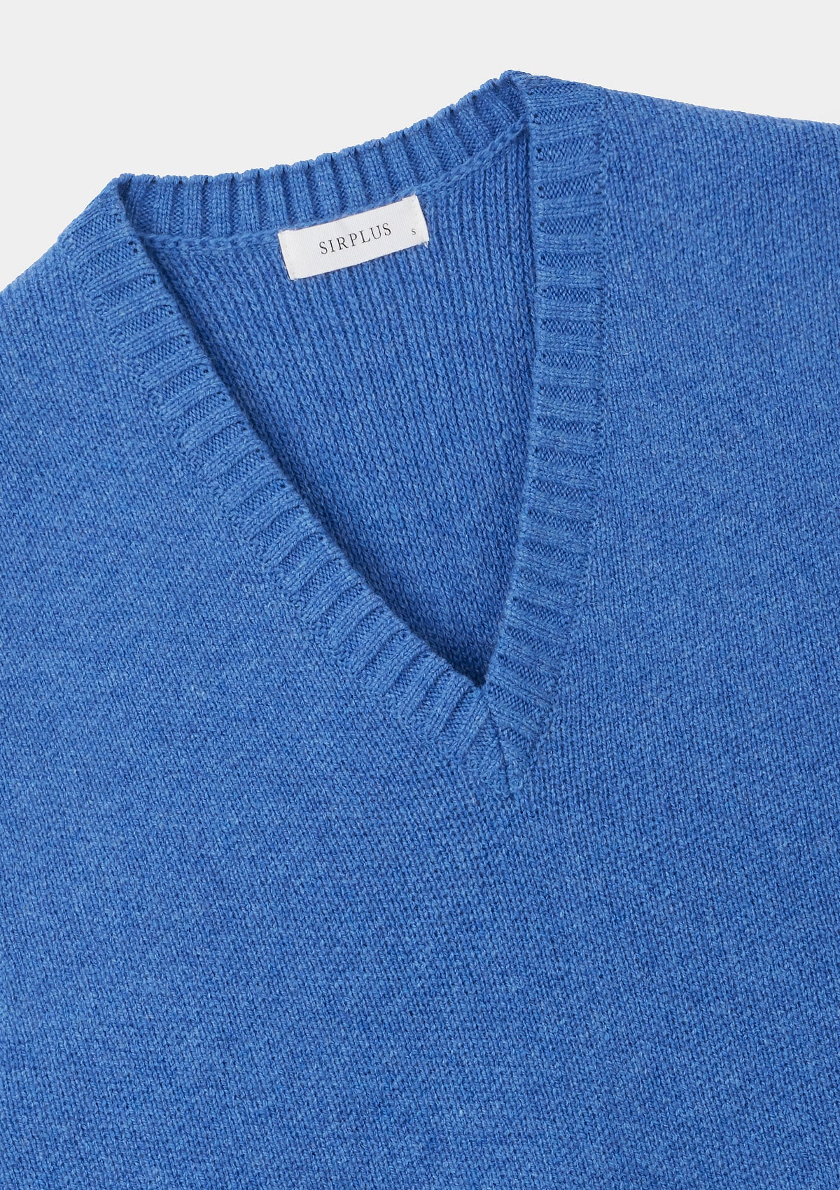 River Blue Lambswool Vest, Knit Vest - SIRPLUS