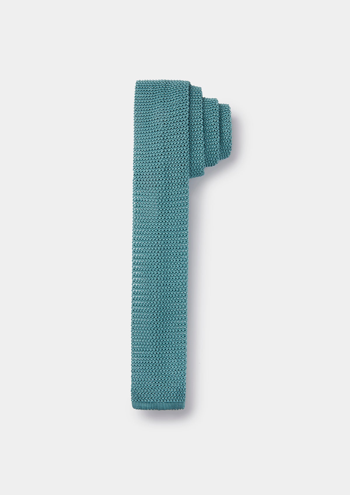Cactus Green Silk Knitted Tie, Tie - SIRPLUS