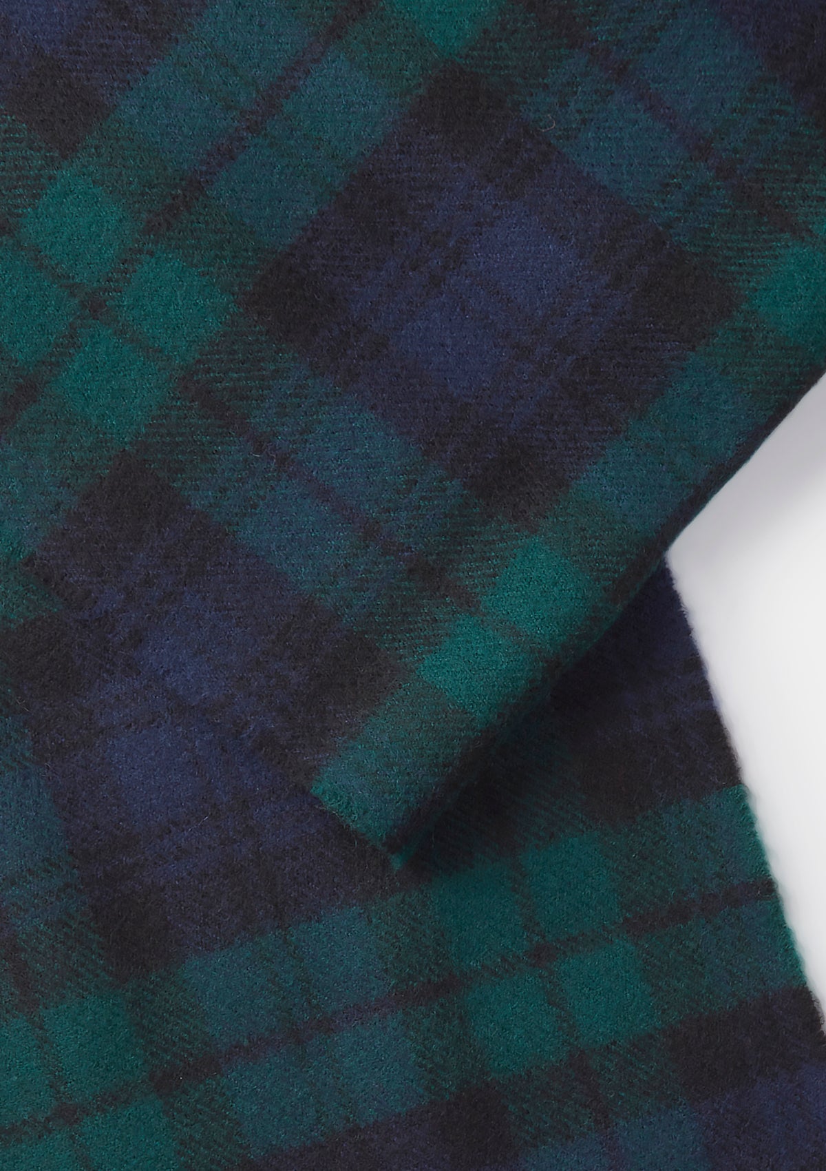 Black Watch Tartan Lambswool Scarf, Scarf - SIRPLUS