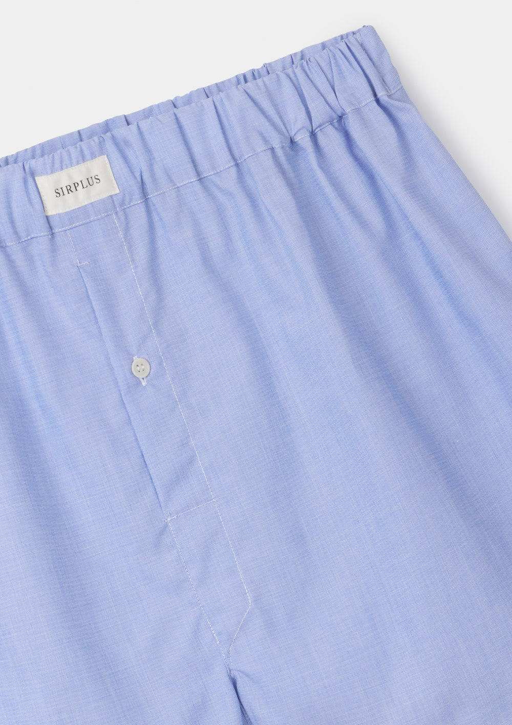 Blue Chambray Cotton Boxer Shorts, Boxer Shorts - SIRPLUS