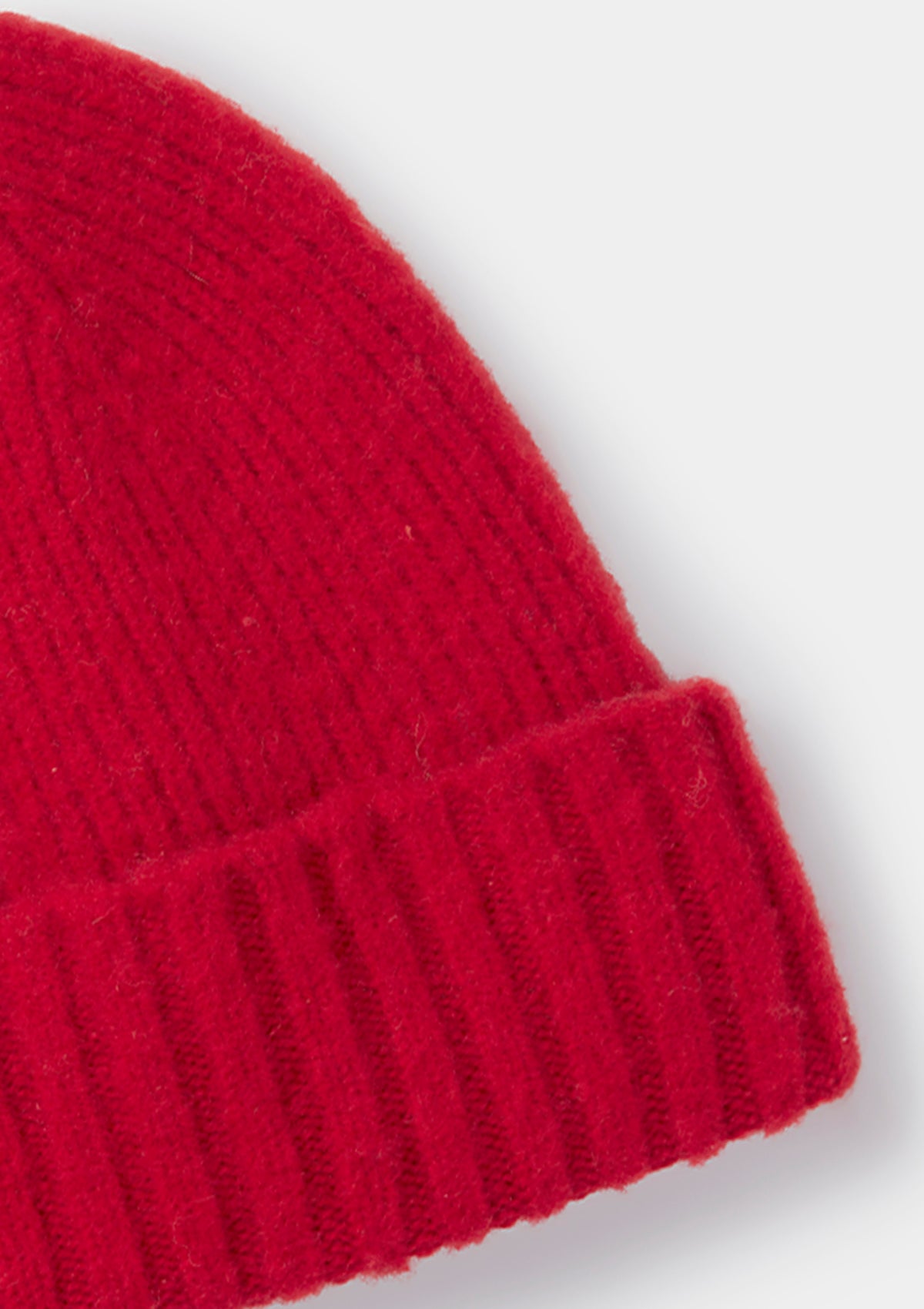 Chilli Red Lambswool Beanie, Hat - SIRPLUS