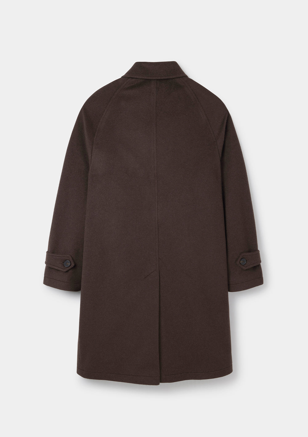 Coffee Cashmere Raglan Overcoat, Coat - SIRPLUS