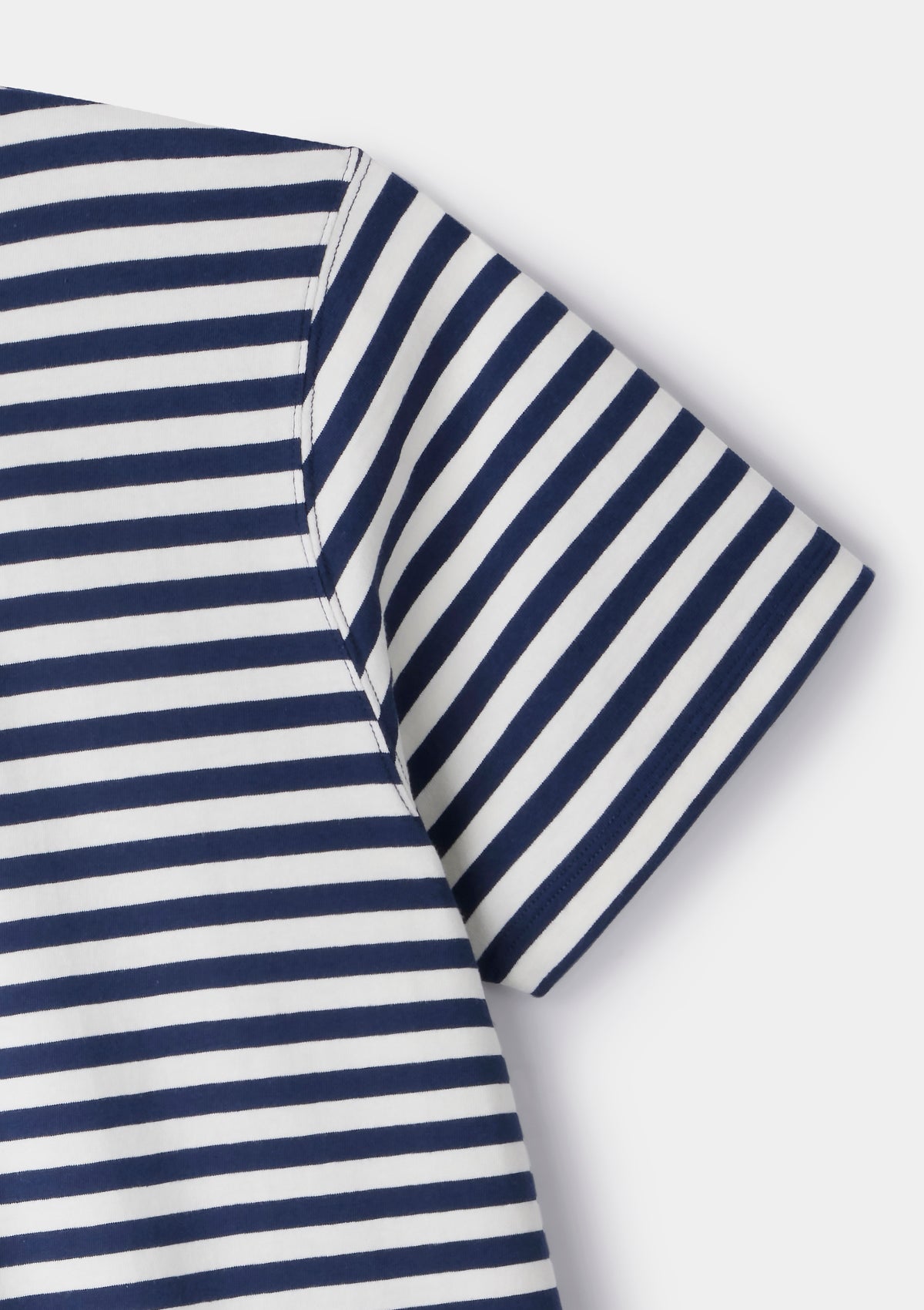 Ink Navy Stripe Organic Cotton T-shirt, T-Shirt - SIRPLUS