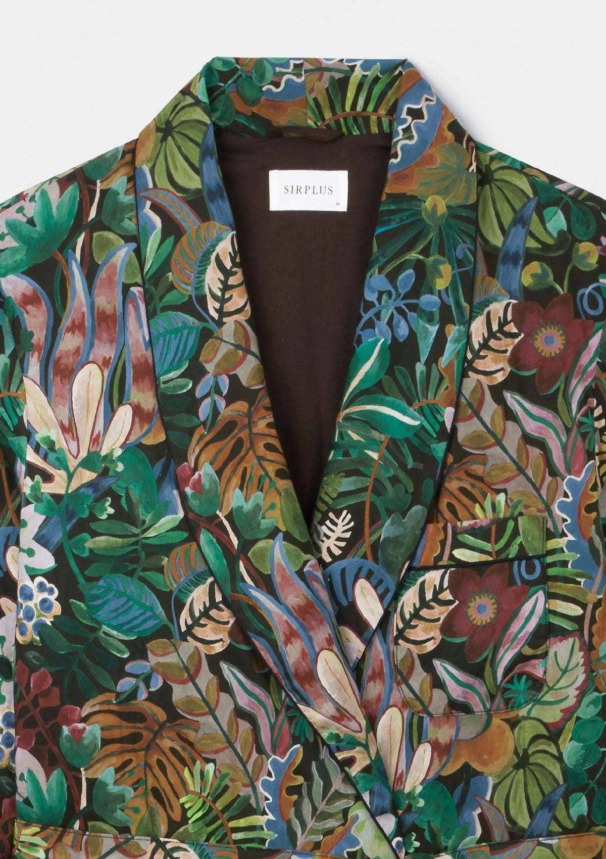 Jungle Trip Dressing Gown Made with Liberty Fabric, Dressing Gown - SIRPLUS