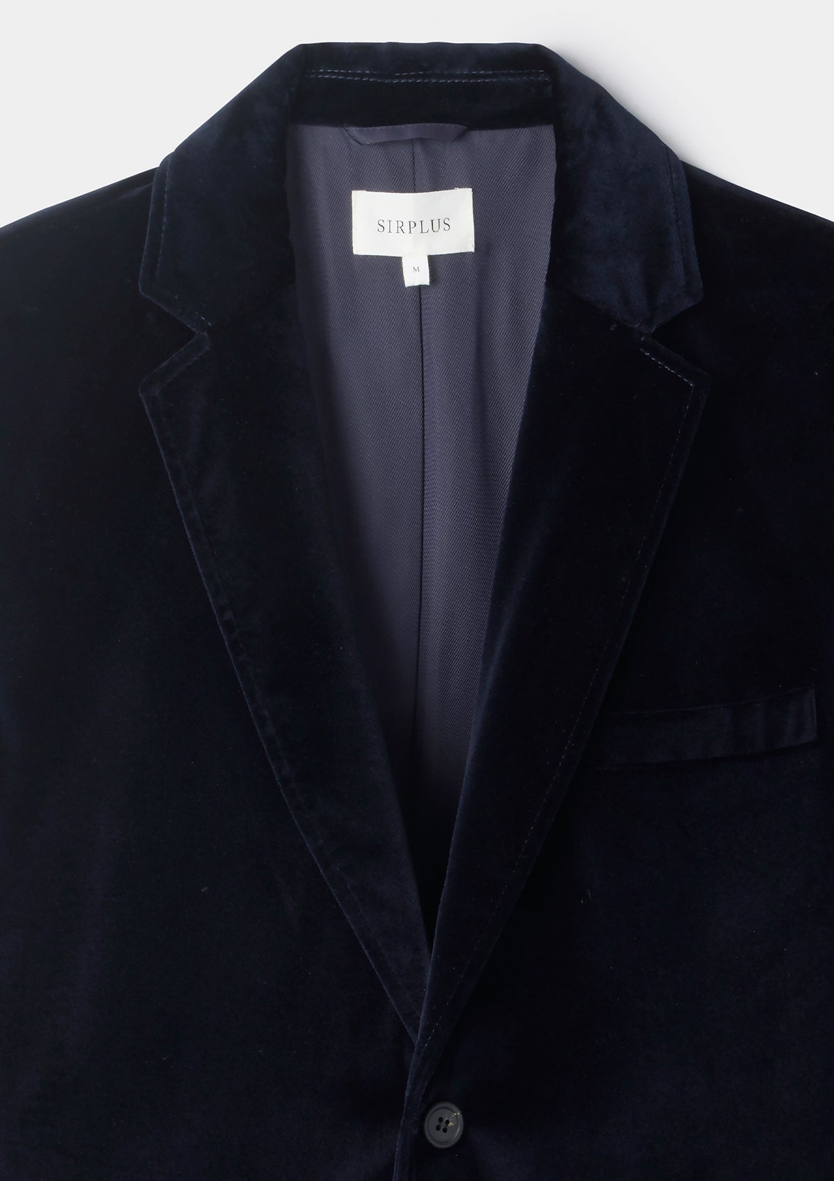 Midnight Navy Velvet Blazer, Blazer - SIRPLUS