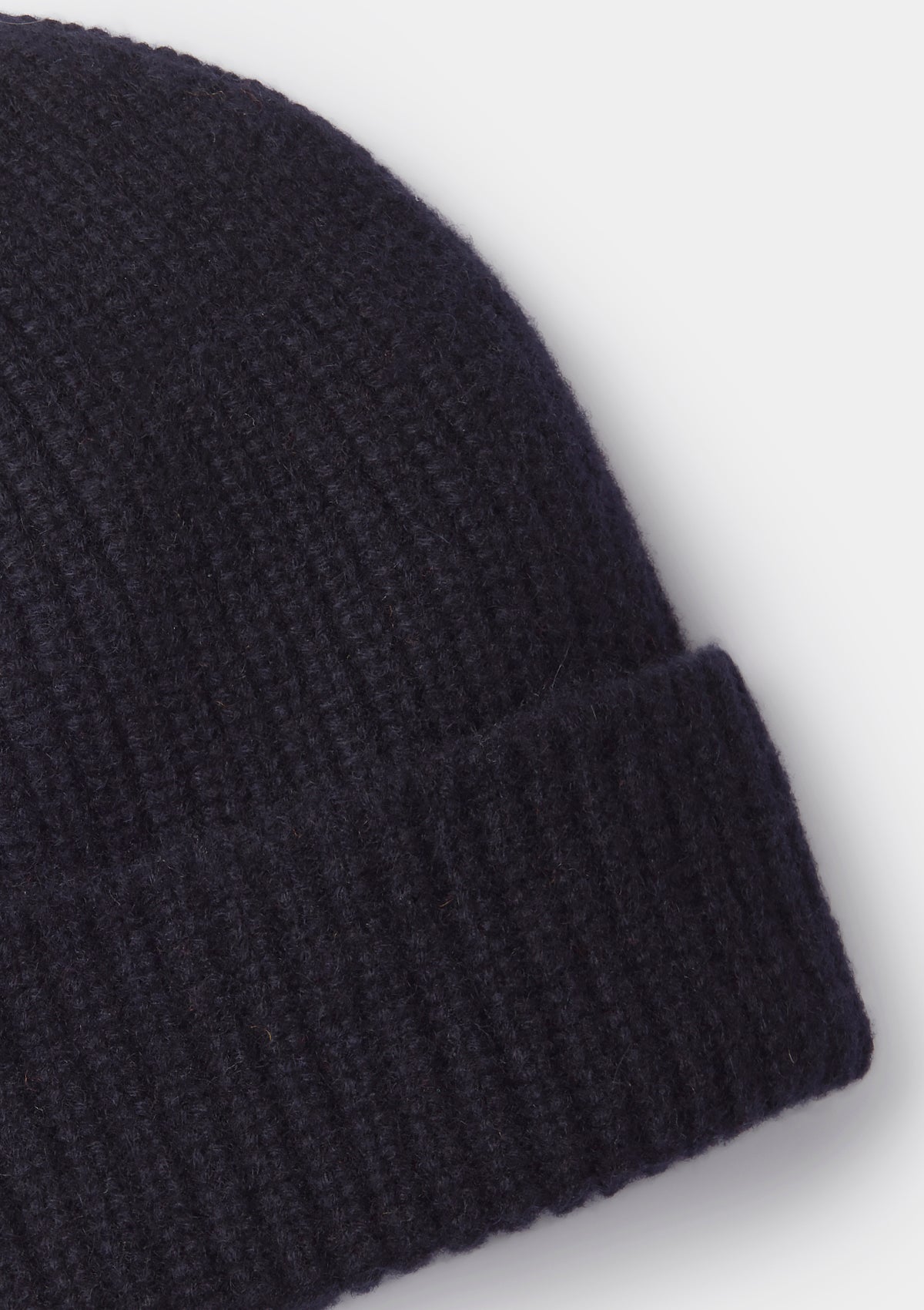 Navy Cashmere Beanie, Hat - SIRPLUS
