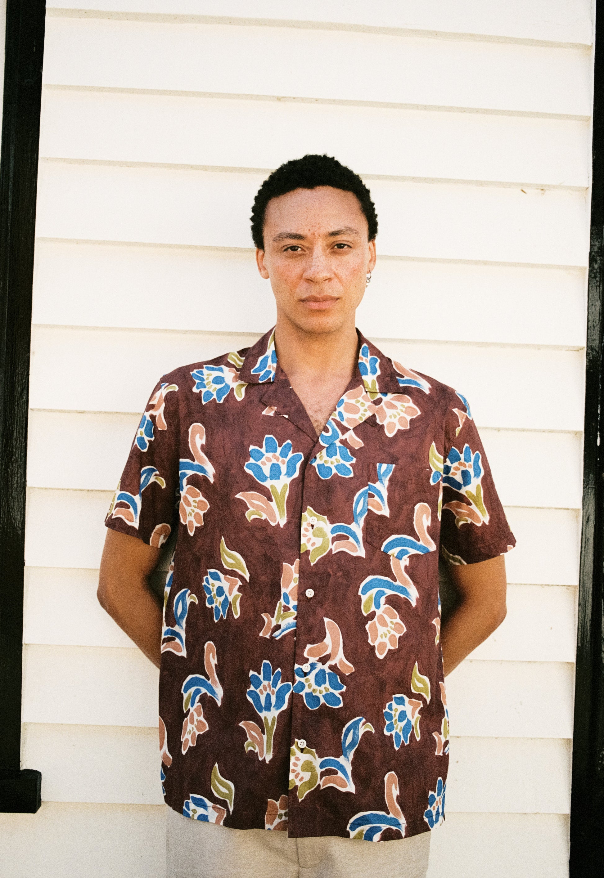 Leighton Mural Cuban Shirt - Made with Liberty Fabrics, Cuban Shirt - SIRPLUS