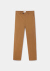Tobacco Cotton Twill Chinos