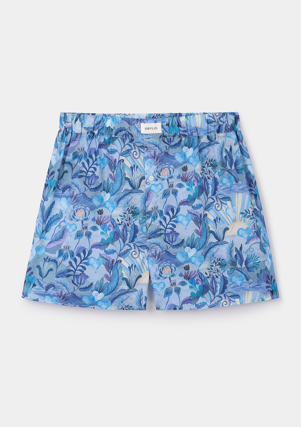 Blue Una Landscape Boxer Shorts - Made With Liberty Fabrics, Boxer Shorts - SIRPLUS