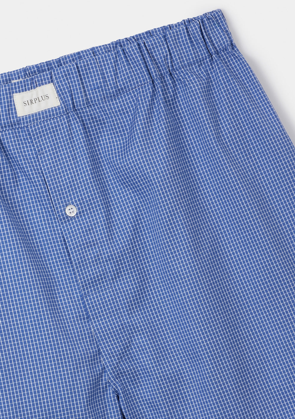 White Windowpane Check Boxer Shorts, Boxer Shorts - SIRPLUS