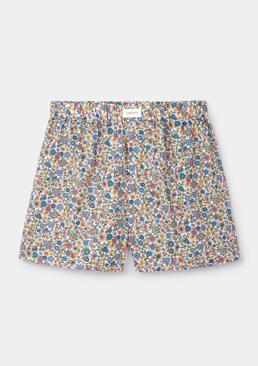 Pink Blossom Boxer Shorts-Made with Liberty Fabric