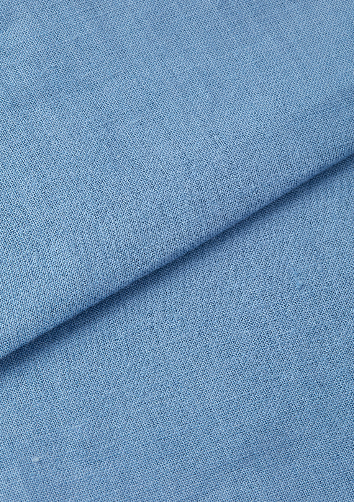 Cornflower Blue Linen Cuban Shirt, Cuban Shirt - SIRPLUS