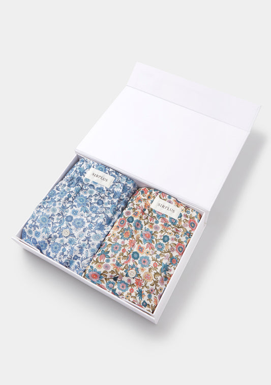Blossom Boxer Shorts Gift Box Made with Liberty Fabrics