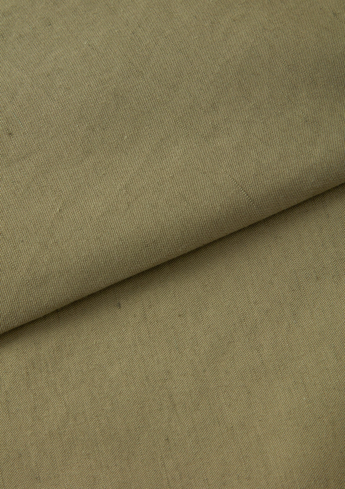 Lichen Green Cotton Linen Casual Nehru Jacket, Nehru Jacket - SIRPLUS